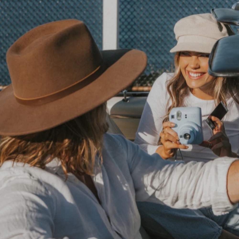 Frye Brown Men’s Fedora Hat✨